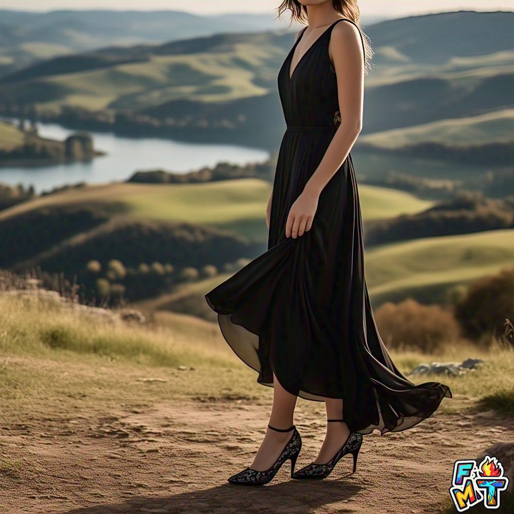 What Color Shoes to Wear with a Black Dress?