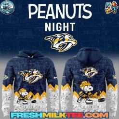 Nashville Predators NHL Anniversary of Peanuts Hoodie Nashville Predators NHL Anniversary of Peanuts Hoodie