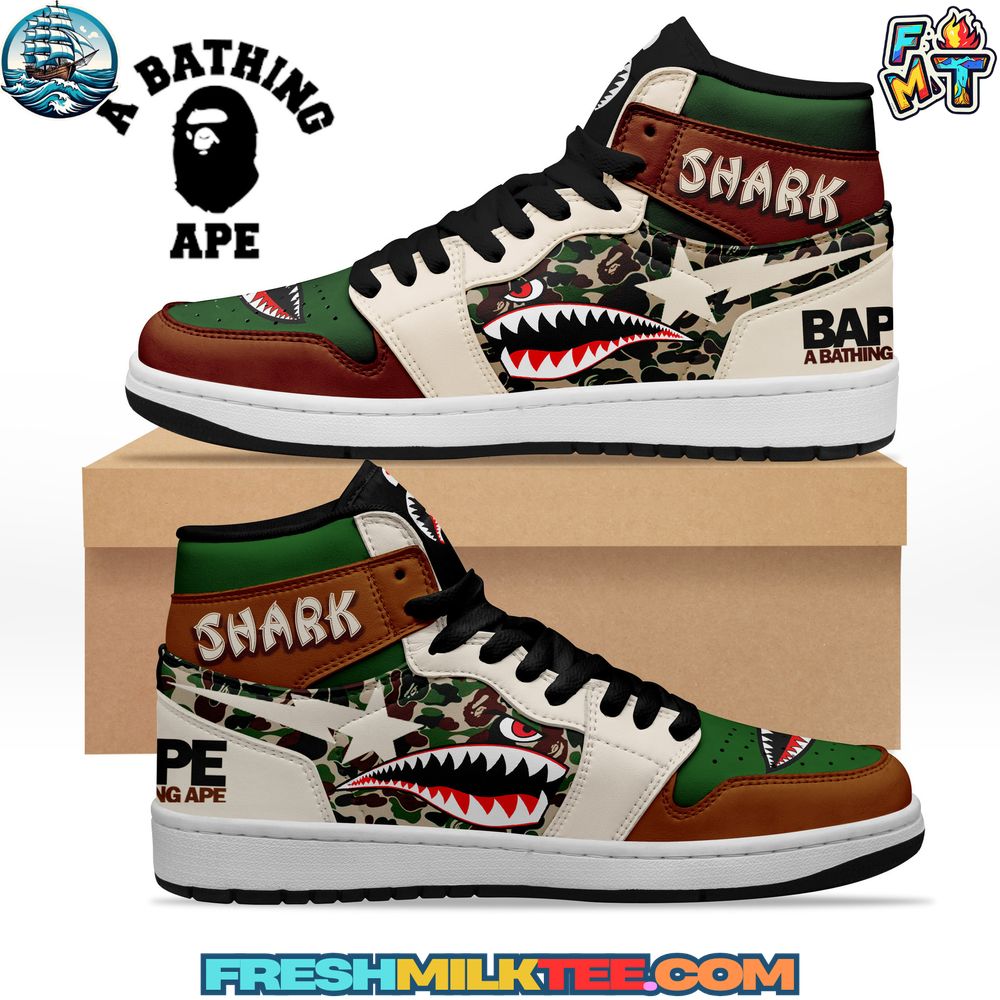 Bape Air Jordan 1 Sneaker Bape Air Jordan 1 Sneaker