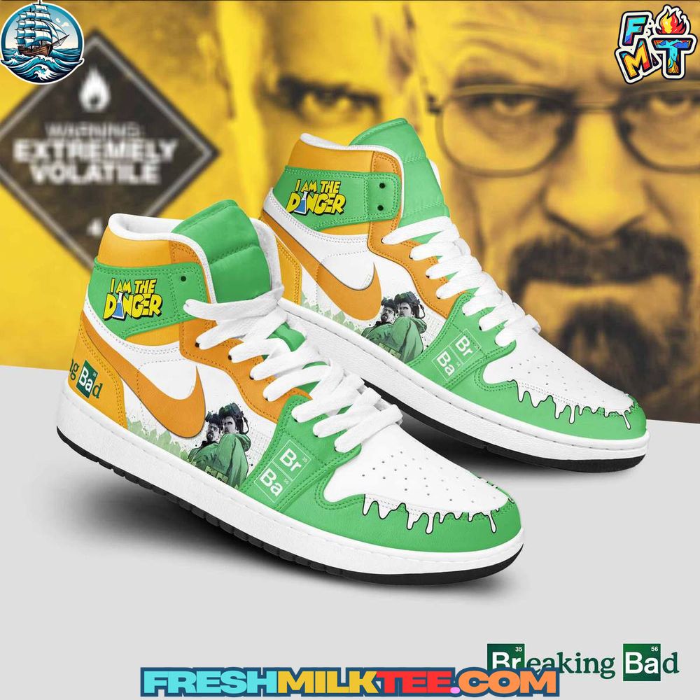 Breaking Bad Air Jordan 1 Sneaker Breaking Bad Air Jordan 1 Sneaker