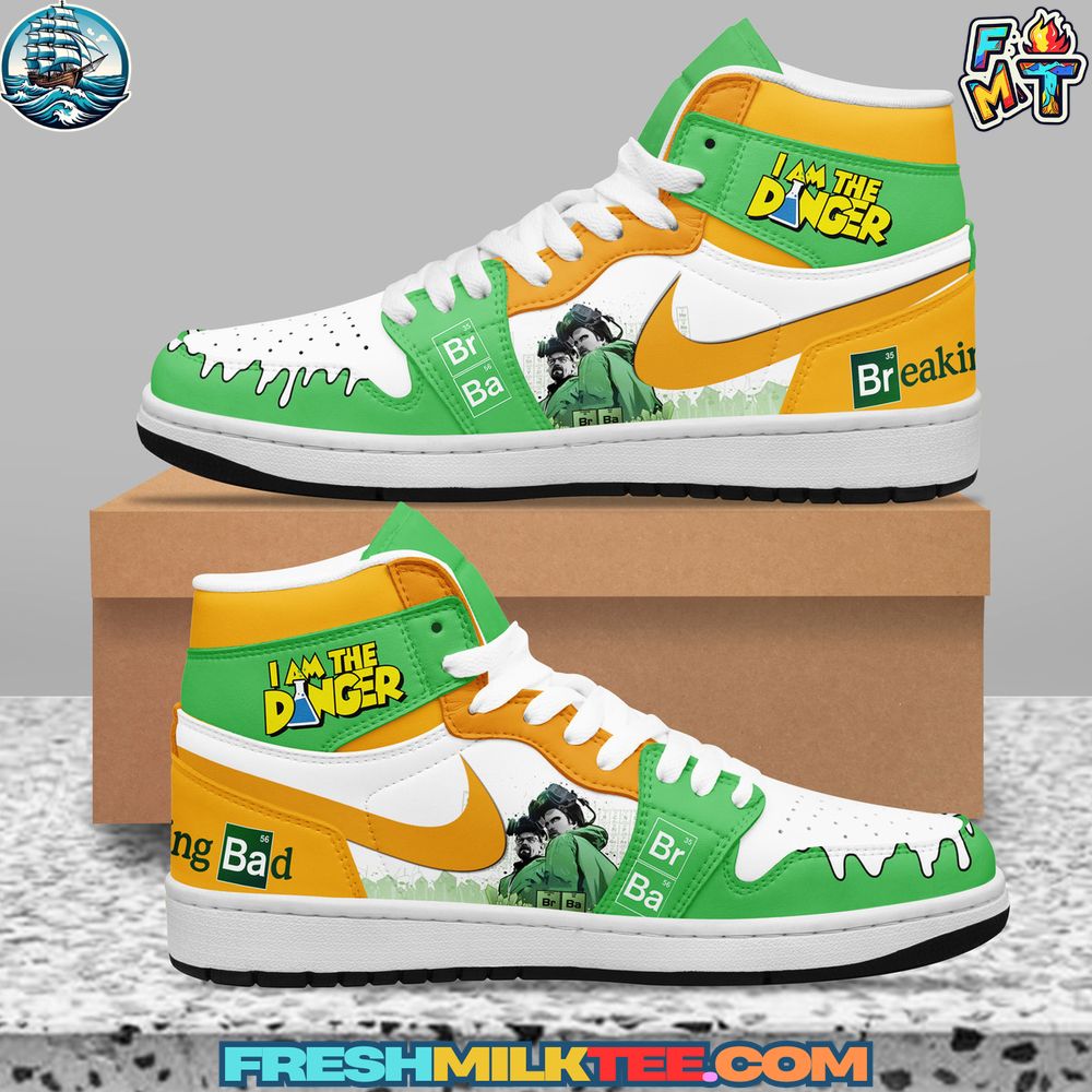 Breaking Bad Air Jordan 1 Sneaker Breaking Bad Air Jordan 1 Sneaker