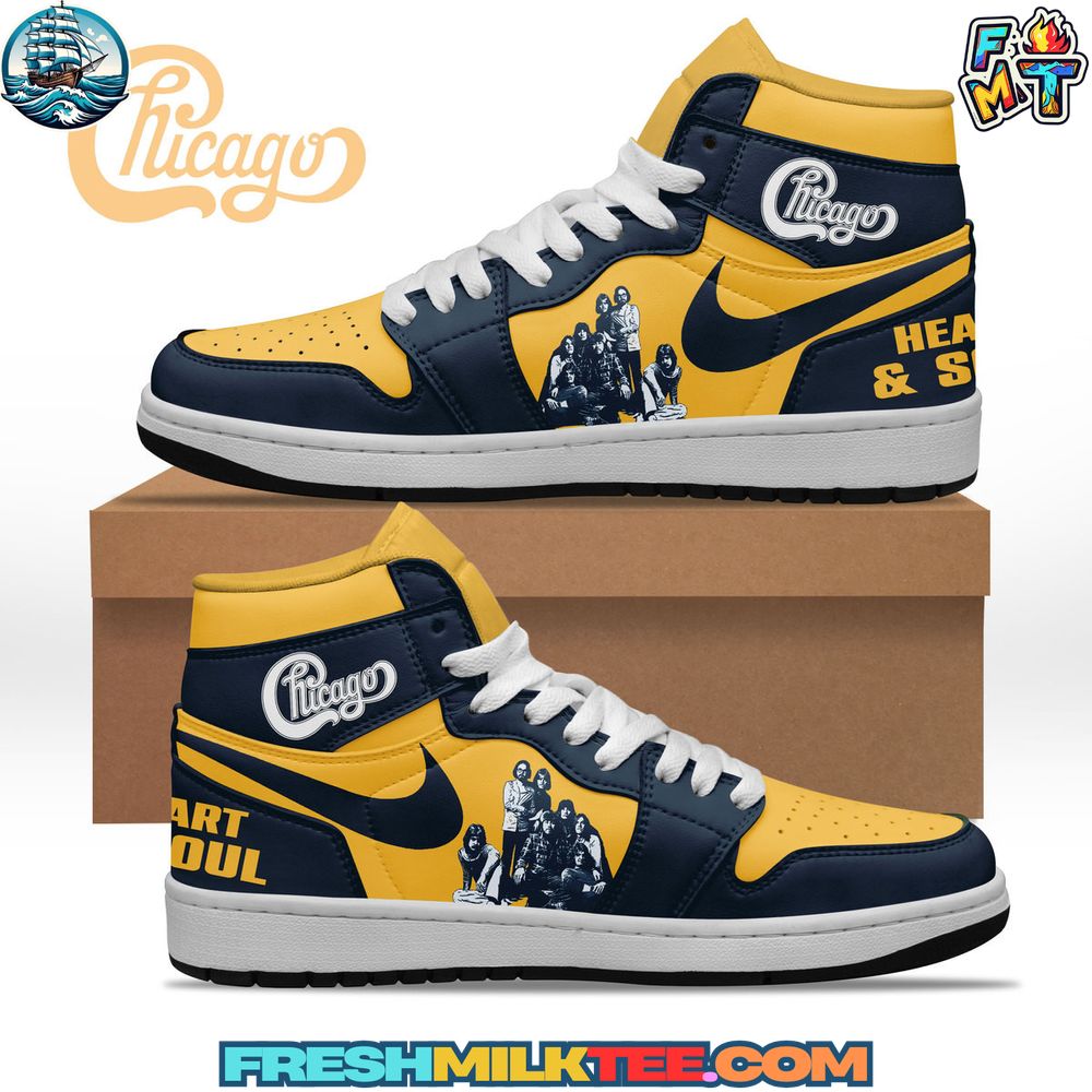 Chicago Rock Band Air Jordan 1 Sneaker Chicago Rock Band Air Jordan 1 Sneaker