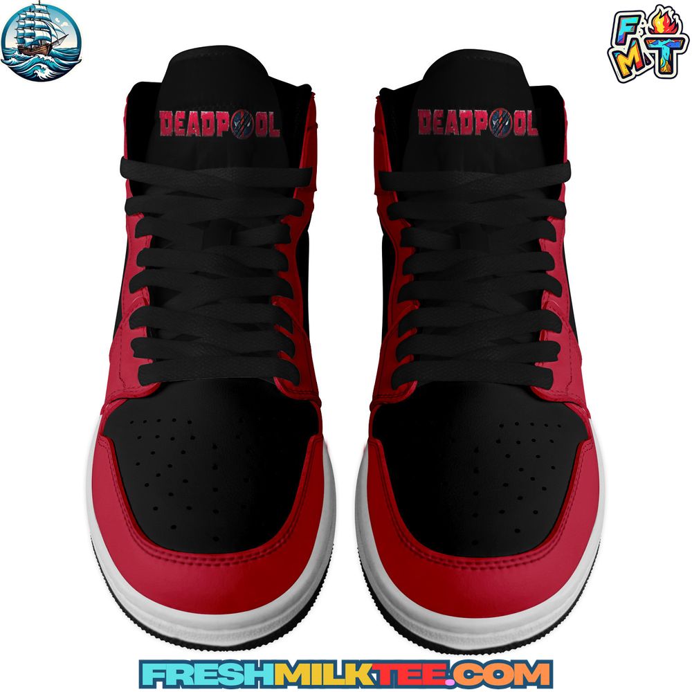 Deadpool Air Jordan 1 Sneaker Deadpool Air Jordan 1 Sneaker
