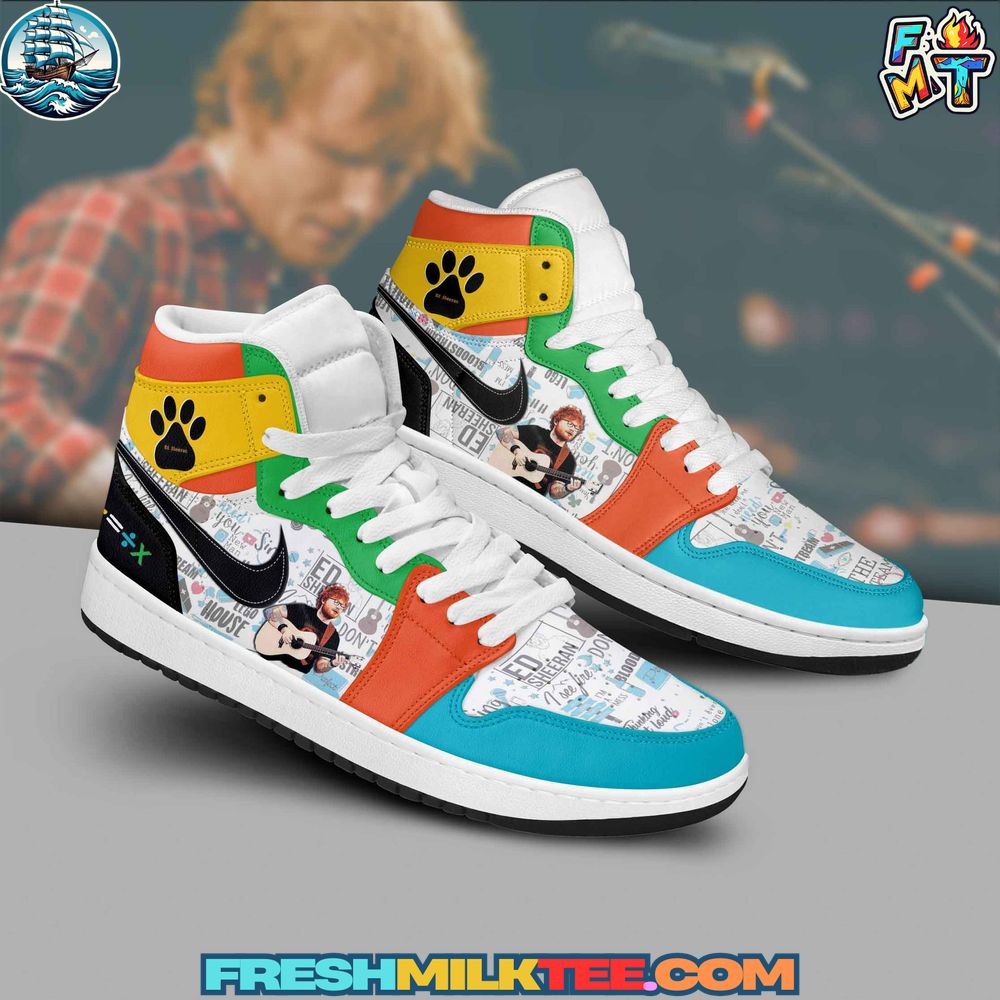Ed Sheeran Air Jordan 1 Sneaker Ed Sheeran Air Jordan 1 Sneaker