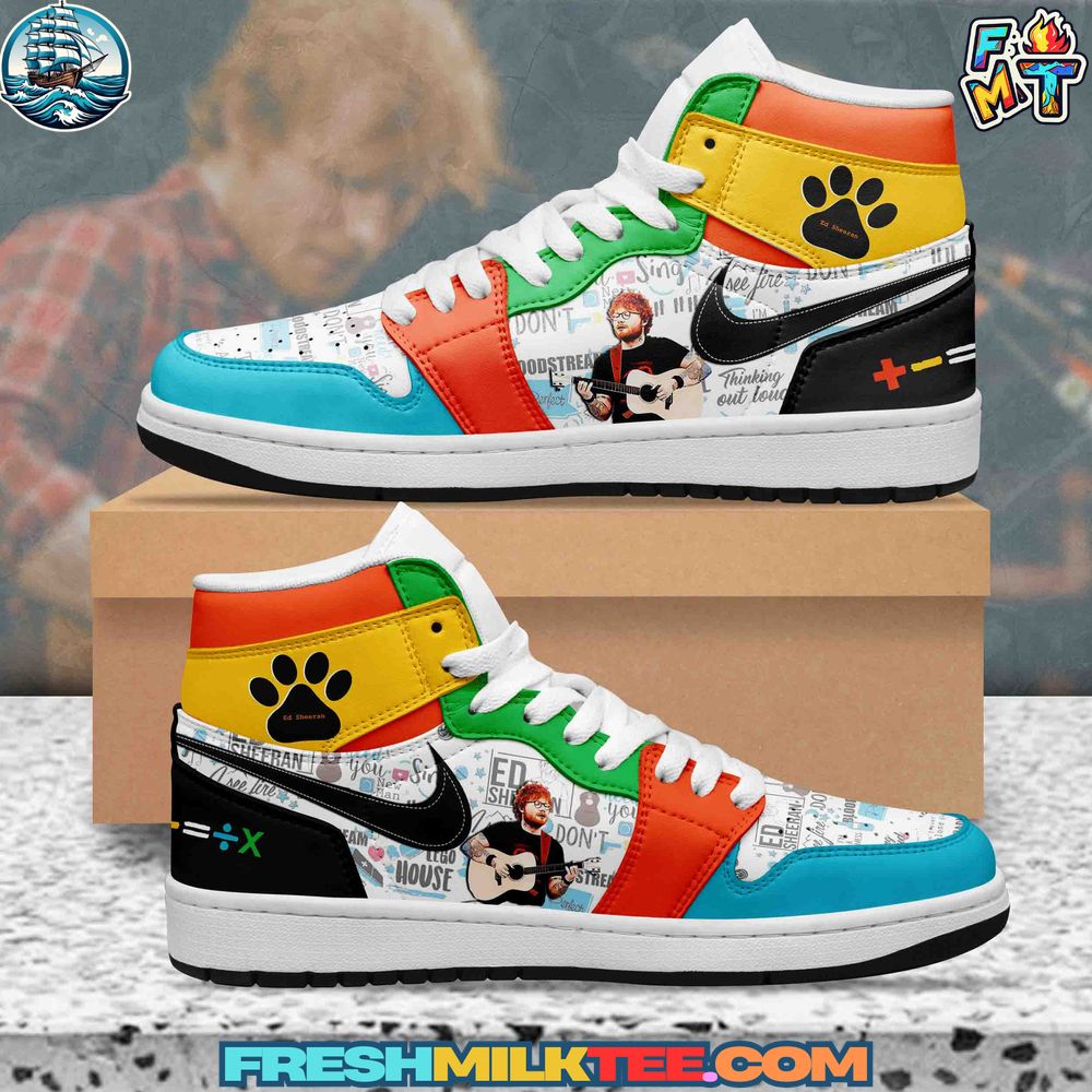 Ed Sheeran Air Jordan 1 Sneaker Ed Sheeran Air Jordan 1 Sneaker