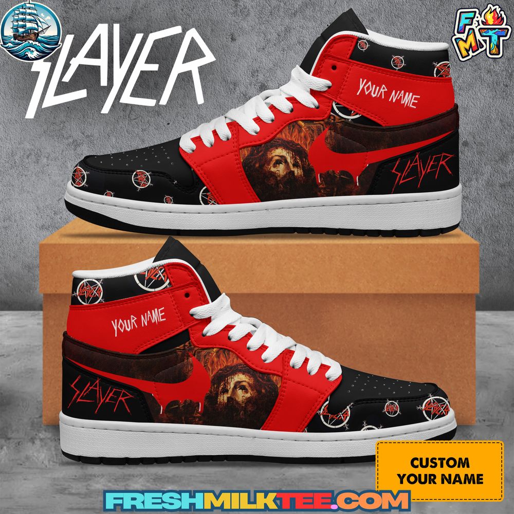 Slayer Air Jordan 1 Sneaker