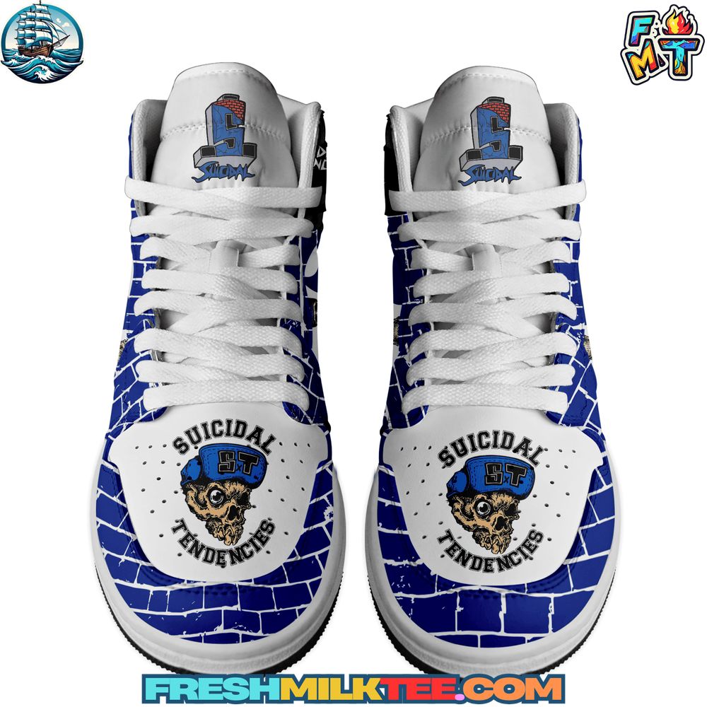 Suicidal Tendencies Air Jordan 1 Sneaker Suicidal Tendencies Air Jordan 1 Sneaker