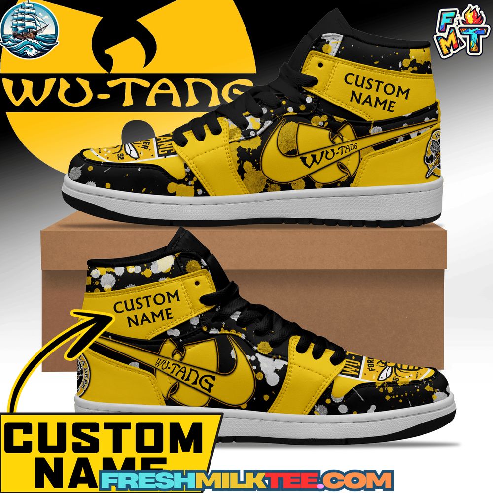 WuTang Clan Air Jordan 1 Sneaker Wu-Tang Clan Air Jordan 1 Sneaker