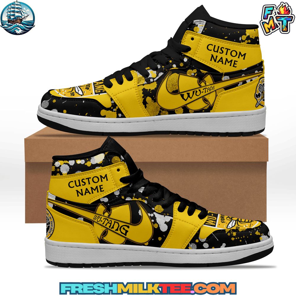 Wu-Tang Clan Air Jordan 1 Sneaker Wu-Tang Clan Air Jordan 1 Sneaker
