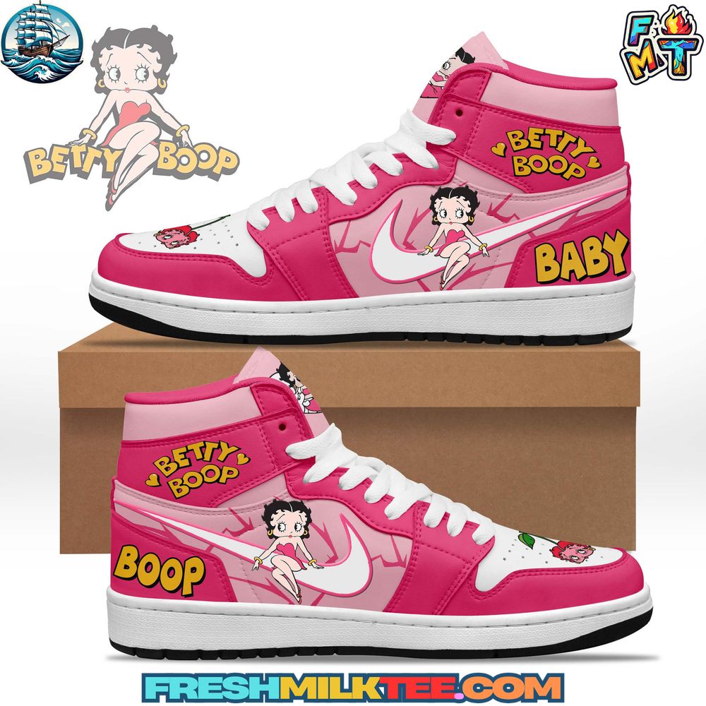 Betty Boop Air Jordan 1 Sneaker Betty Boop Air Jordan 1 Sneaker