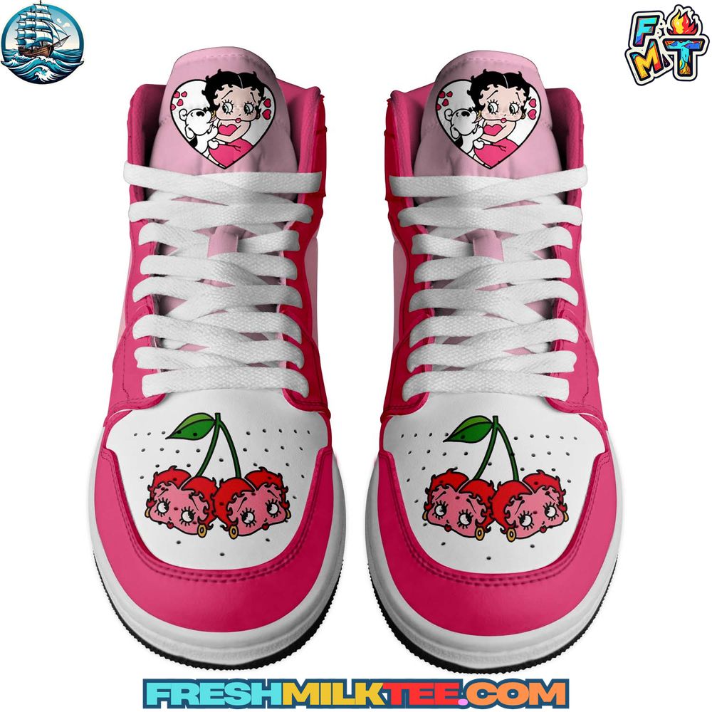 Betty Boop Air Jordan 1 Sneaker Betty Boop Air Jordan 1 Sneaker
