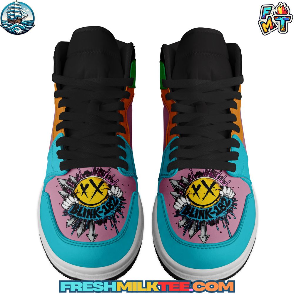 Blink-182 Band Air Jordan 1 Sneaker Blink-182 Band Air Jordan 1 Sneaker