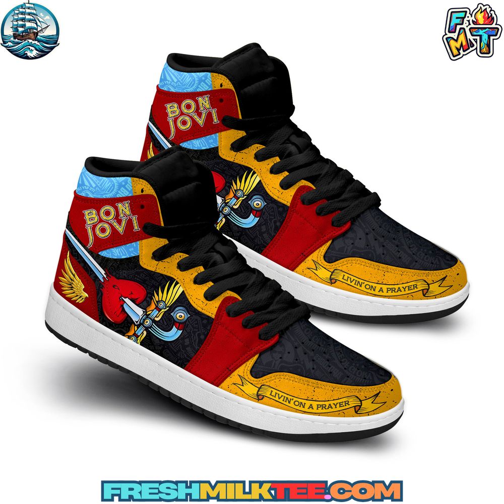 Bon Jovi Air Jordan 1 Sneaker Bon Jovi Air Jordan 1 Sneaker