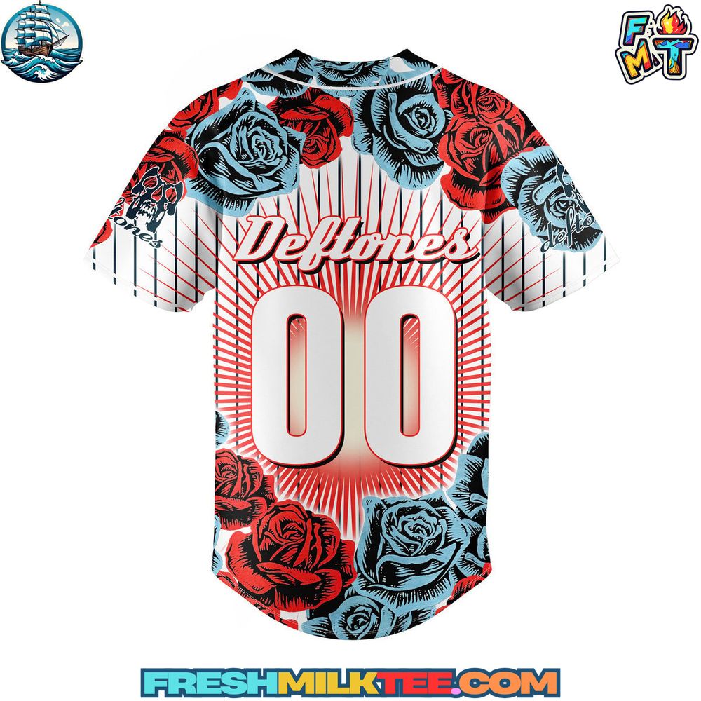 Deftones Baseball Jersey Deftones Baseball Jersey