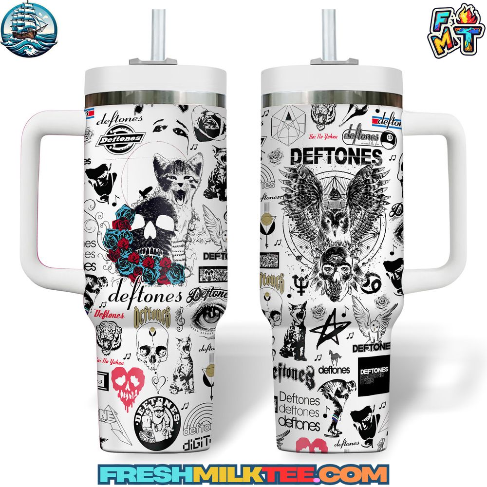 Deftones Stanley Tumbler Cup Deftones Stanley Tumbler Cup