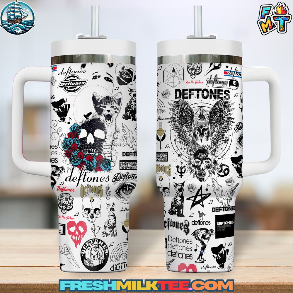 Deftones Stanley Tumbler Cup Deftones Stanley Tumbler Cup