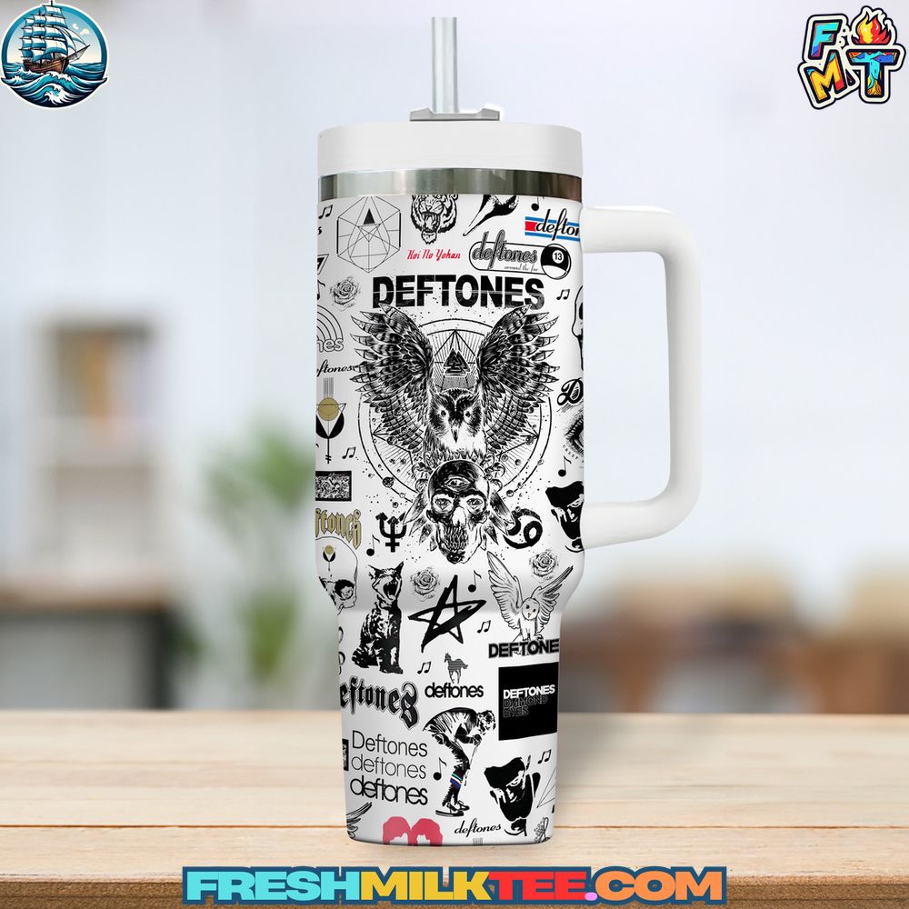 Deftones Stanley Tumbler Cup Deftones Stanley Tumbler Cup