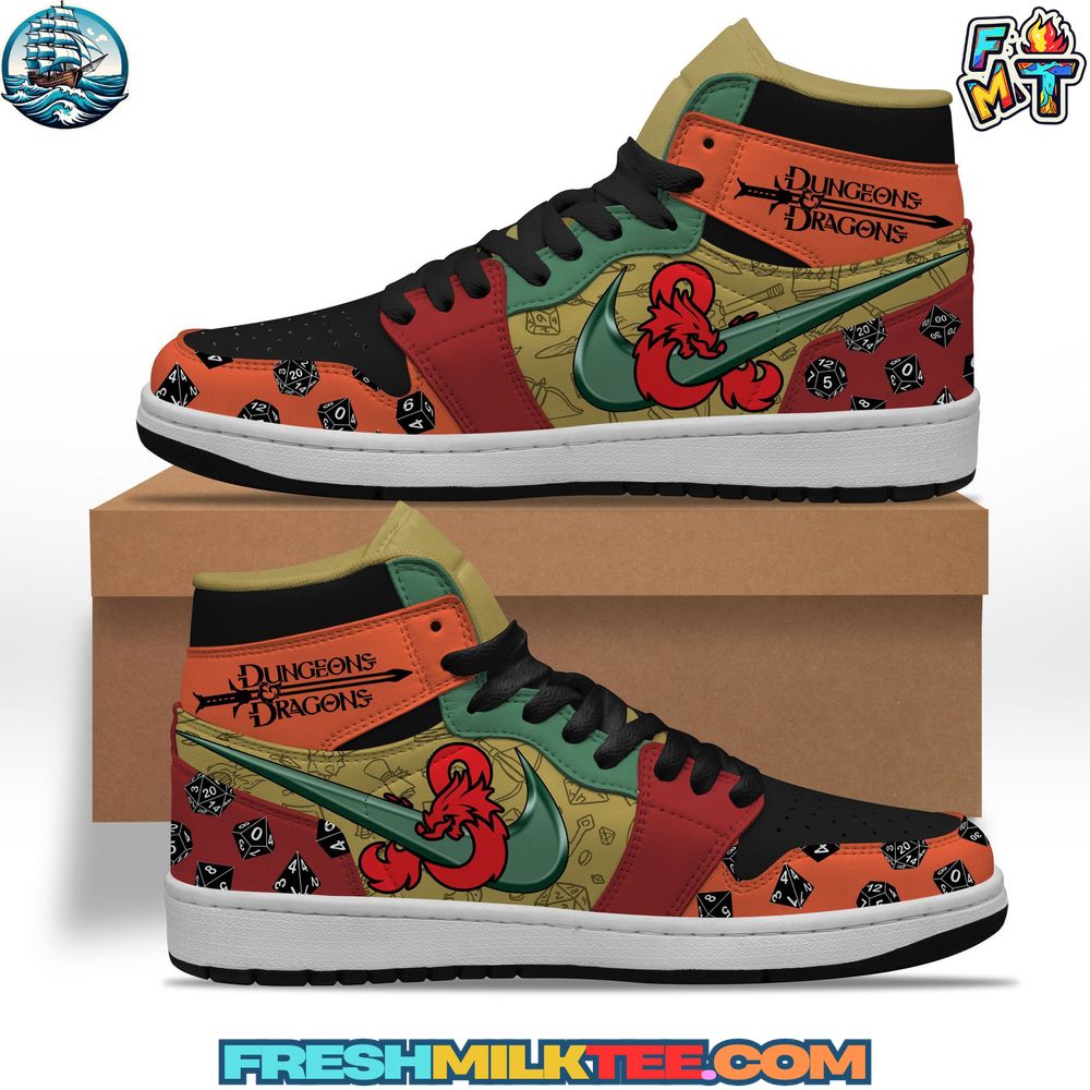 Dungeons Dragons Air Jordan 1 Sneaker Dungeons & Dragons Air Jordan 1 Sneaker