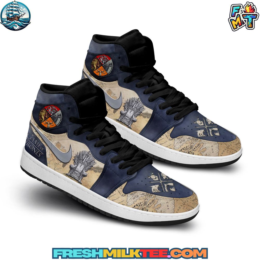 Game of Thrones Air Jordan 1 Sneaker Game of Thrones Air Jordan 1 Sneaker