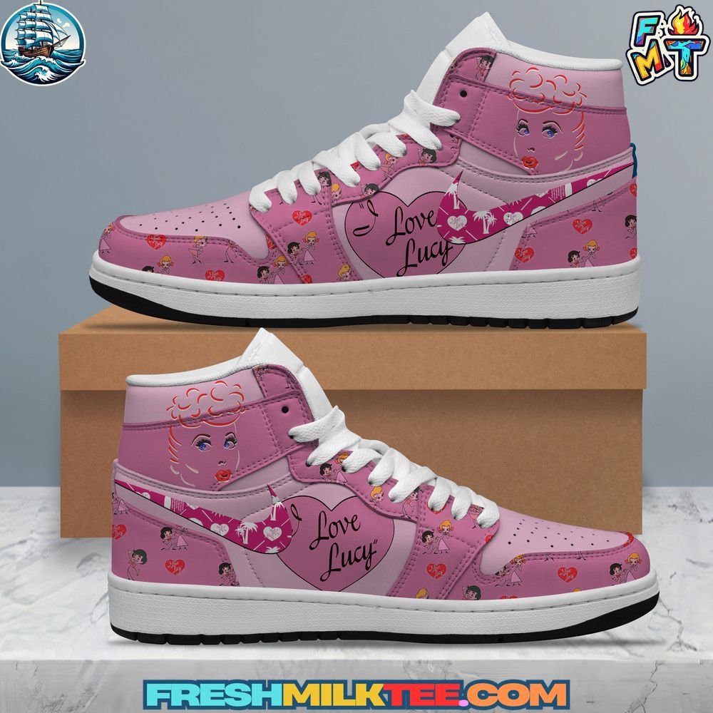 I Love Lucy Air Jordan 1 Sneaker I Love Lucy Air Jordan 1 Sneaker