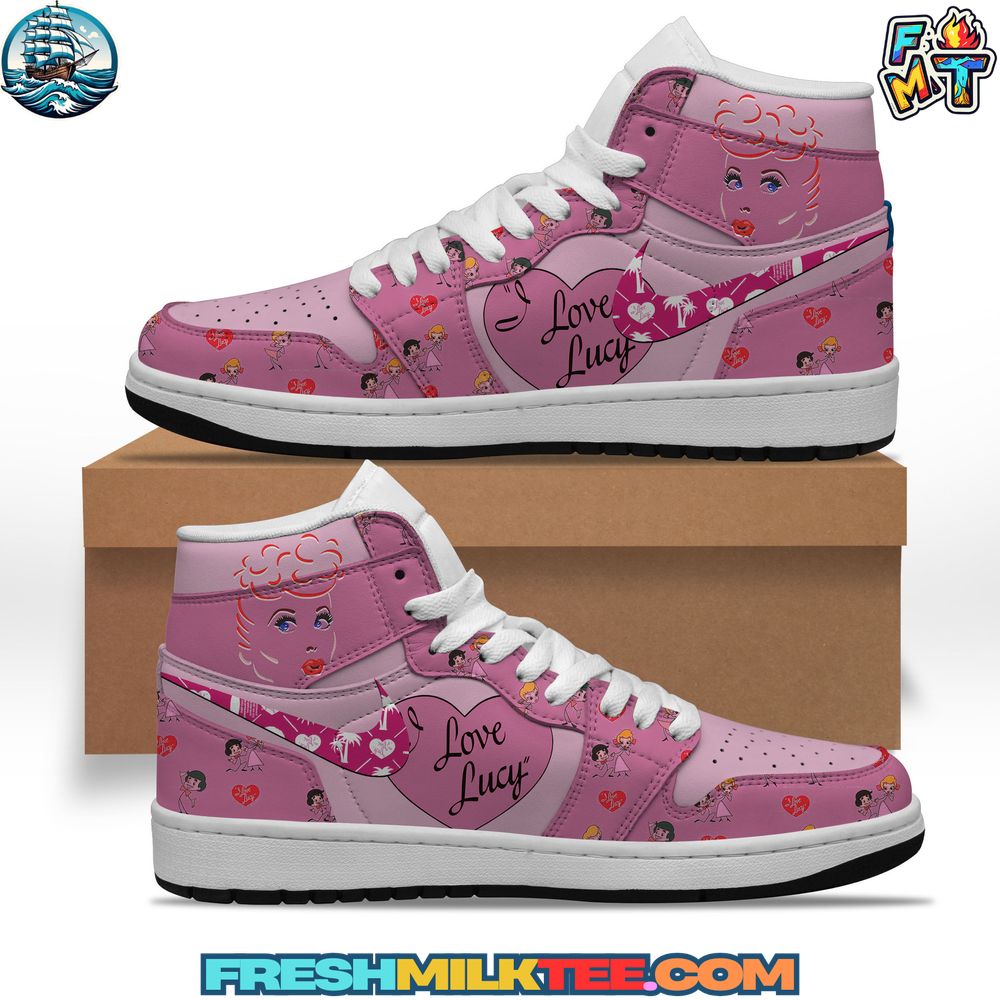 I Love Lucy Air Jordan 1 Sneaker I Love Lucy Air Jordan 1 Sneaker