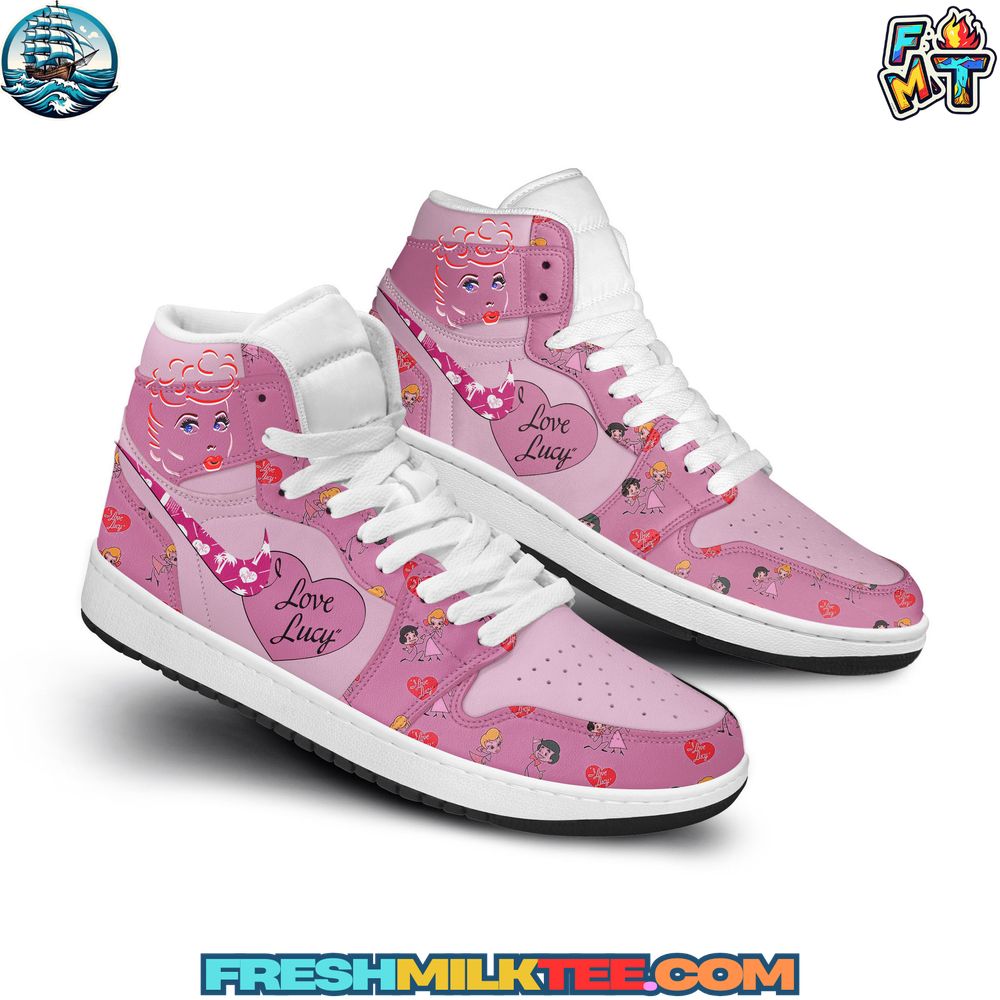 I Love Lucy Air Jordan 1 Sneaker I Love Lucy Air Jordan 1 Sneaker