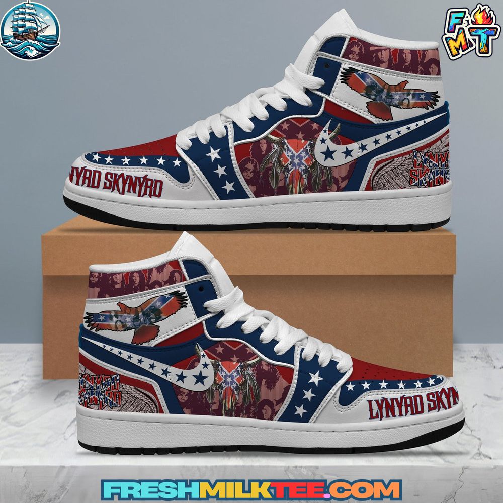 Lynyrd Skynyrd Air Jordan 1 Sneaker Lynyrd Skynyrd Air Jordan 1 Sneaker
