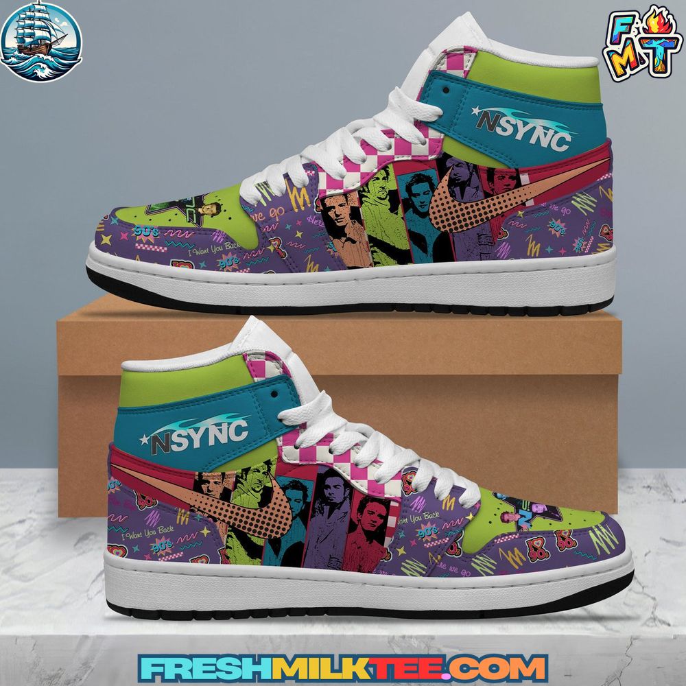 NSYNC Air Jordan 1 Sneaker NSYNC Air Jordan 1 Sneaker