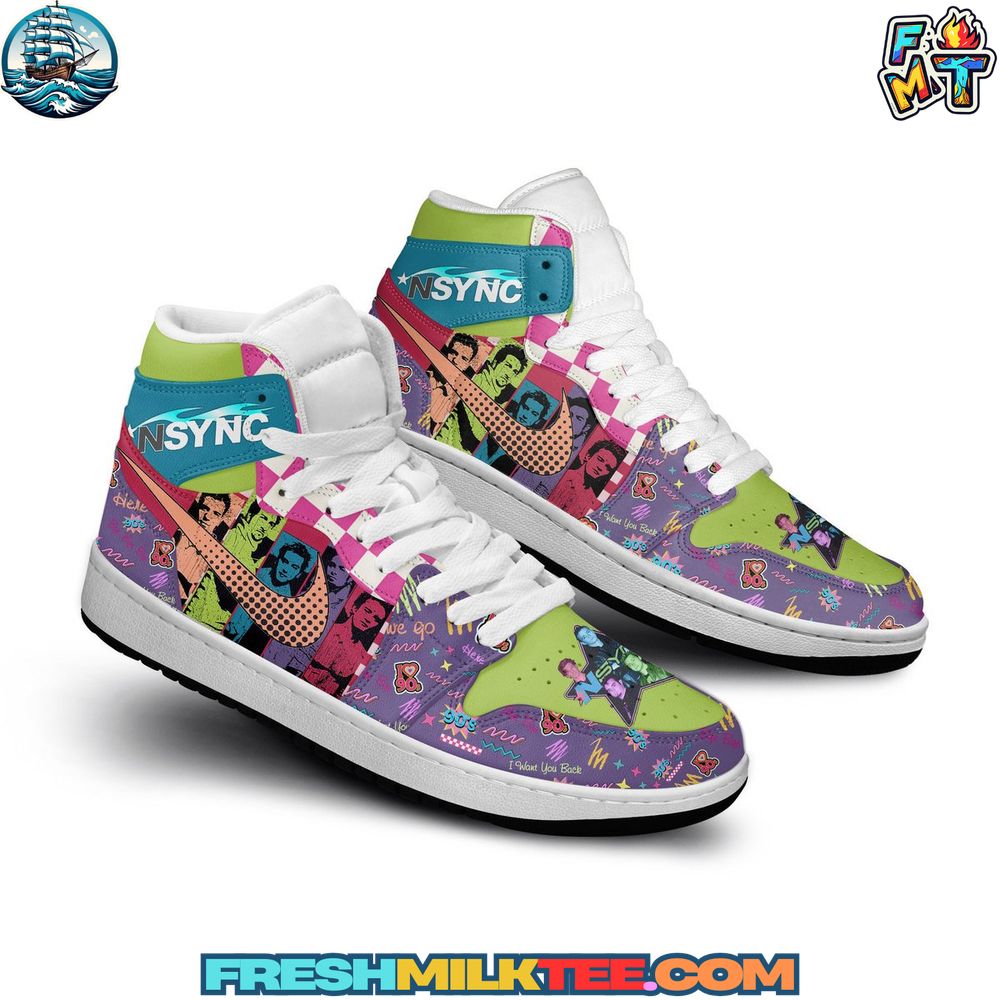 NSYNC Air Jordan 1 Sneaker NSYNC Air Jordan 1 Sneaker