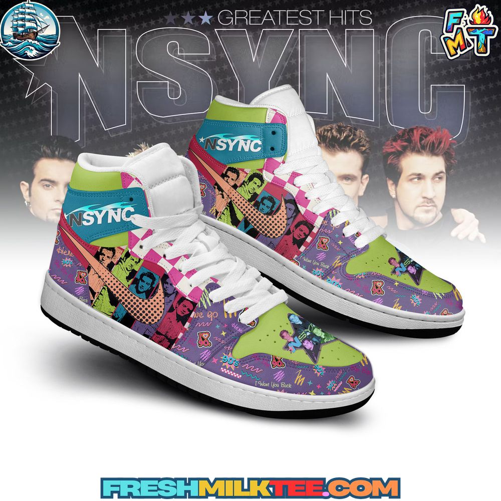 NSYNC Air Jordan 1 Sneaker NSYNC Air Jordan 1 Sneaker