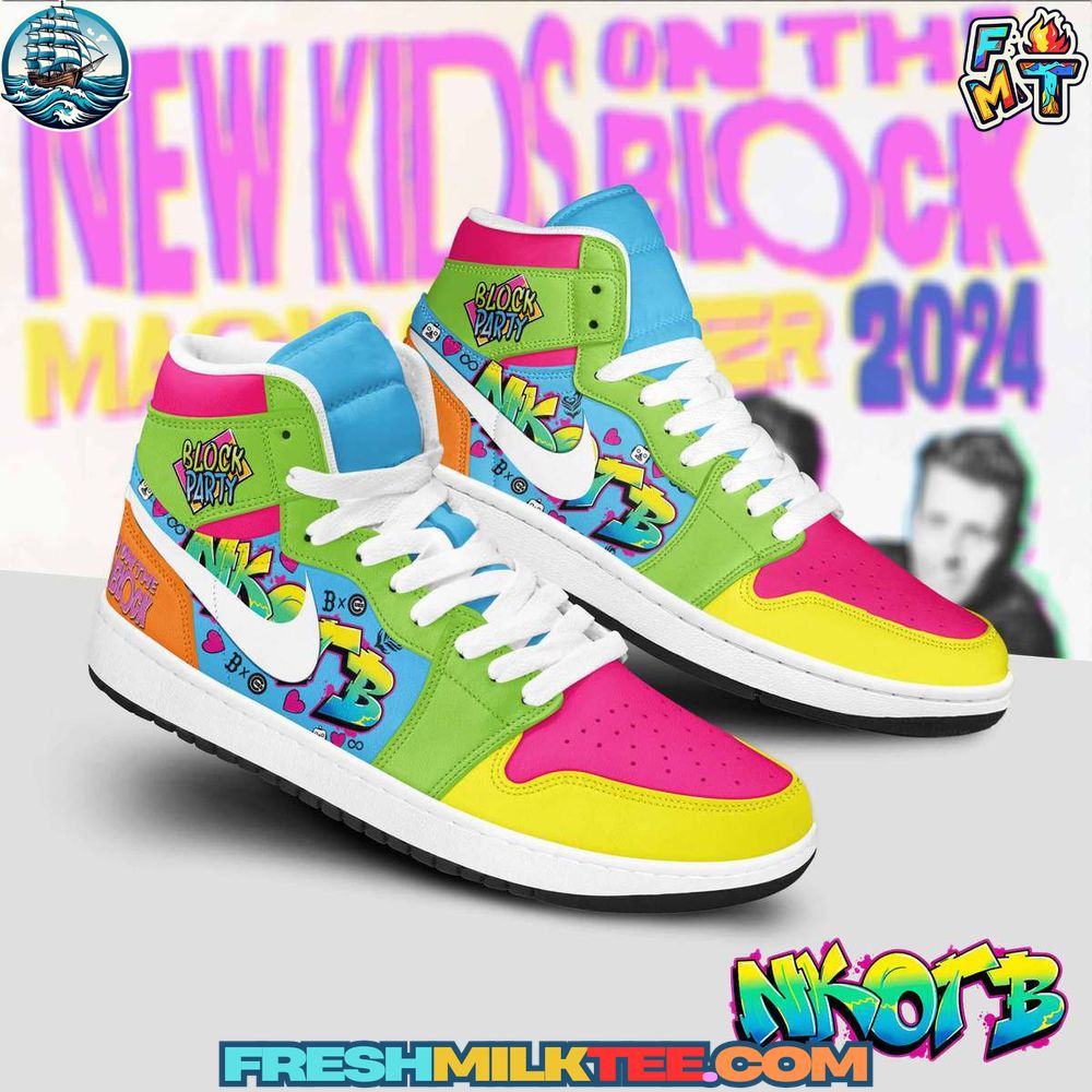 New Kids On The Block Air Jordan 1 Sneaker New Kids On The Block Air Jordan 1 Sneaker