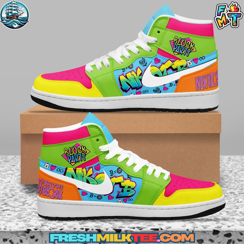 New Kids On The Block Air Jordan 1 Sneaker New Kids On The Block Air Jordan 1 Sneaker