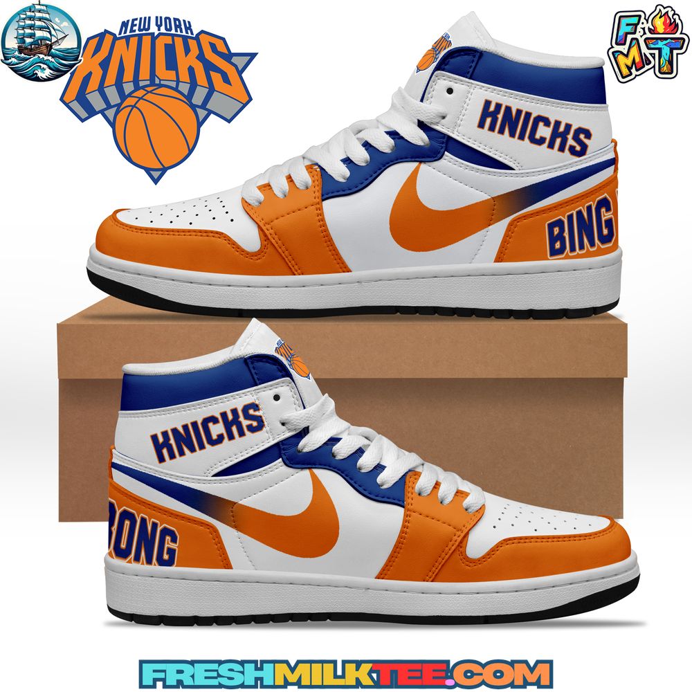 New York Knicks NBA Air Jordan 1 Sneaker
