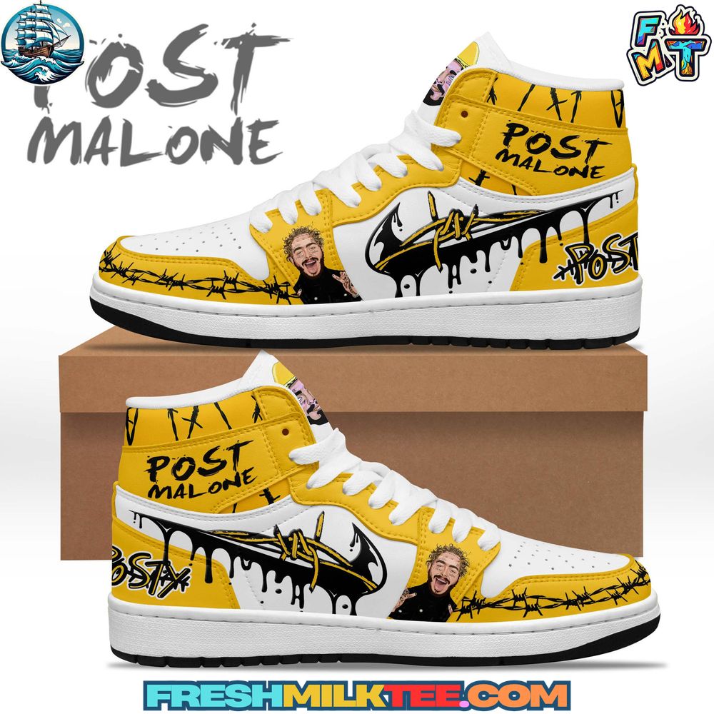 Post Malon Air Jordan 1 Sneaker Post Malone Air Jordan 1 Sneaker