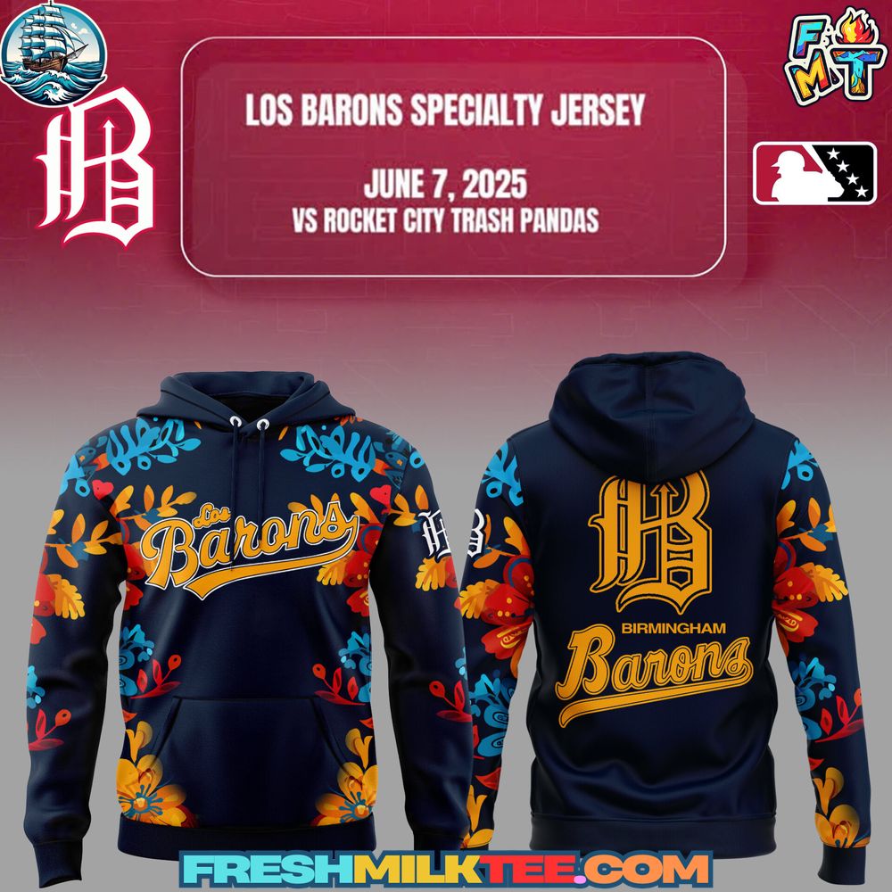 Birmingham Barons MiLB Hoodie Birmingham Barons MiLB Hoodie