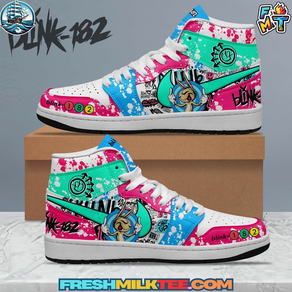 Blink-182 Air Jordan 1 Sneaker Blink-182 Air Jordan 1 Sneaker