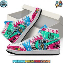 Blink182 Air Jordan 1 Sneaker