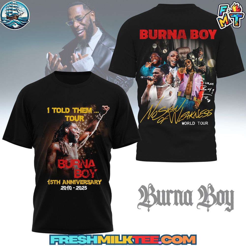 Burna Boy Tshirt Burna Boy T-shirt