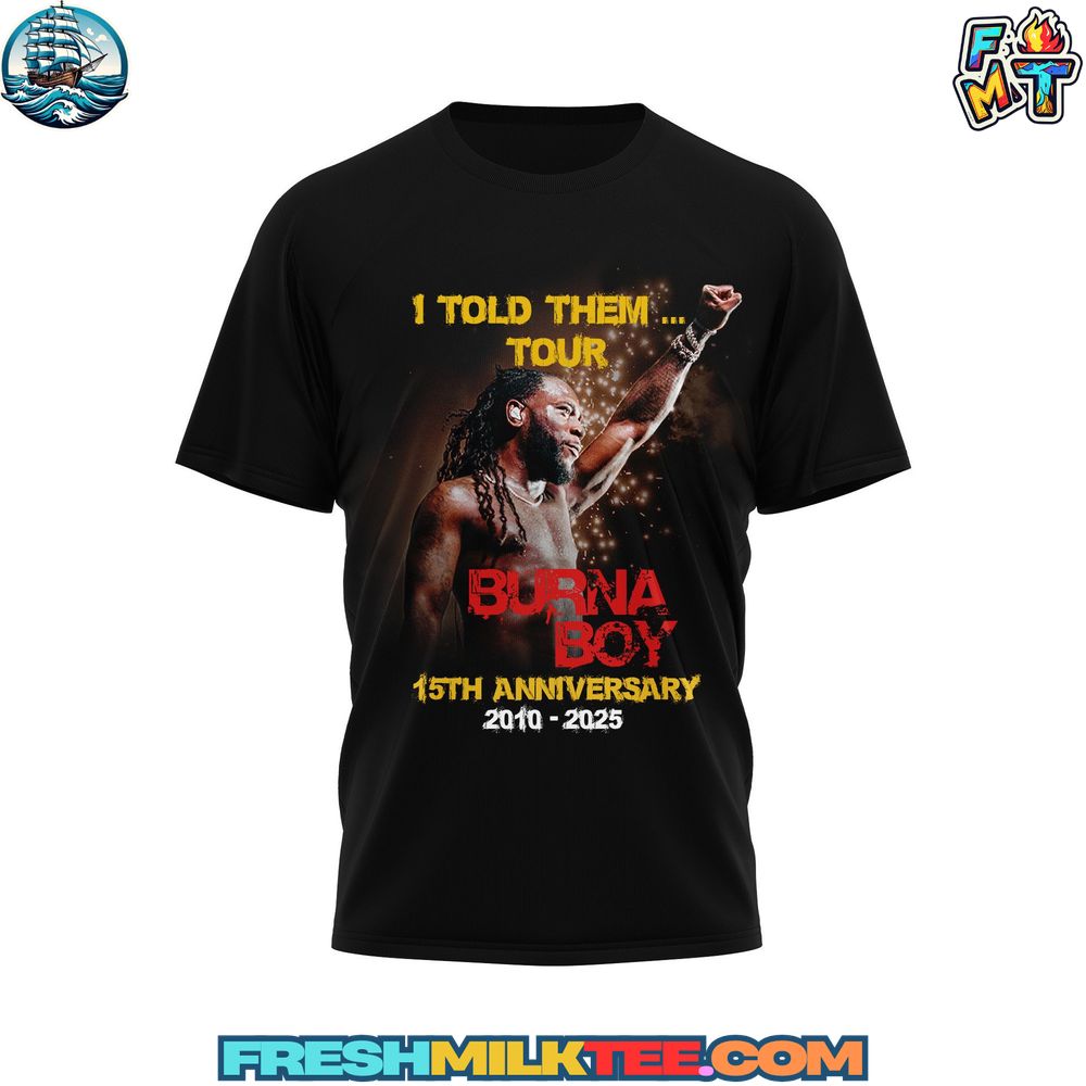 Burna Boy T-shirt Burna Boy T-shirt