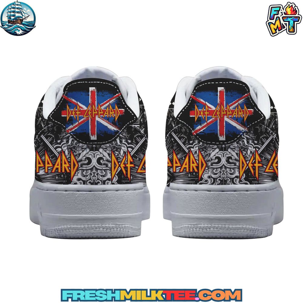 Def Leppard Air Force 1 Sneaker Def Leppard Air Force 1 Sneaker