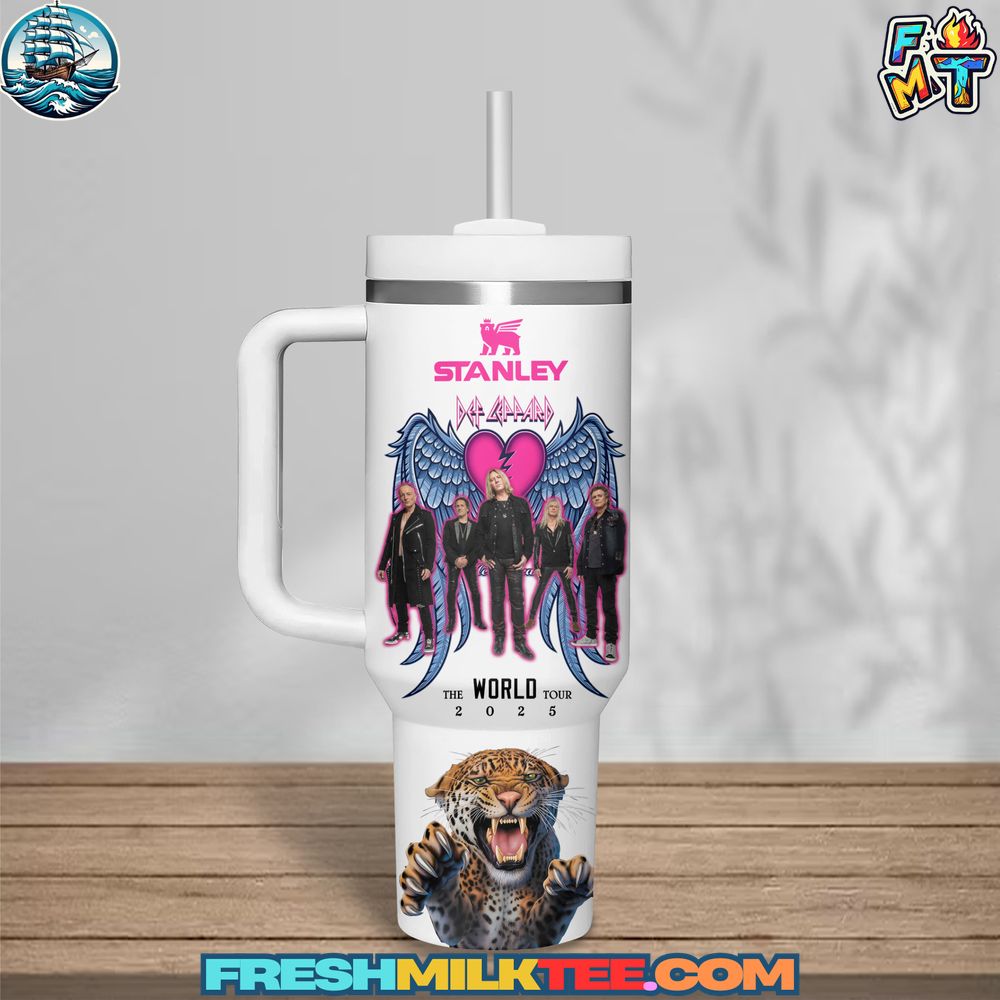 Def Leppard Stanley Tumbler Cup Def Leppard Stanley Tumbler Cup