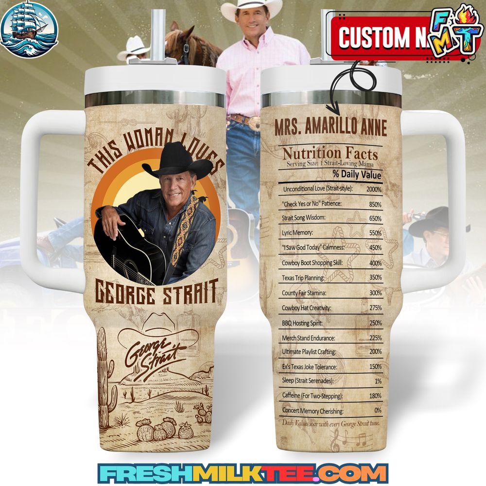 George Strait Stanley Tumbler Cup George Strait Stanley Tumbler Cup