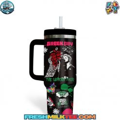 Green Day Saviors Tour Stanley Tumbler Cup