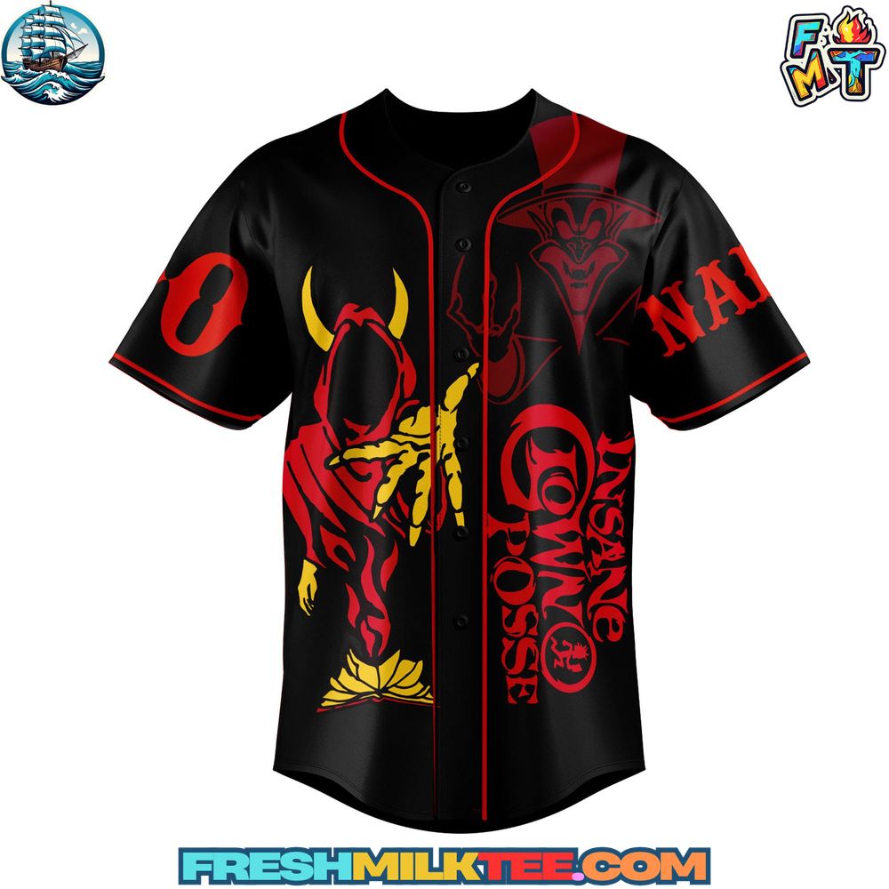 Insane Clown Posse Baseball Jersey Insane Clown Posse Baseball Jersey