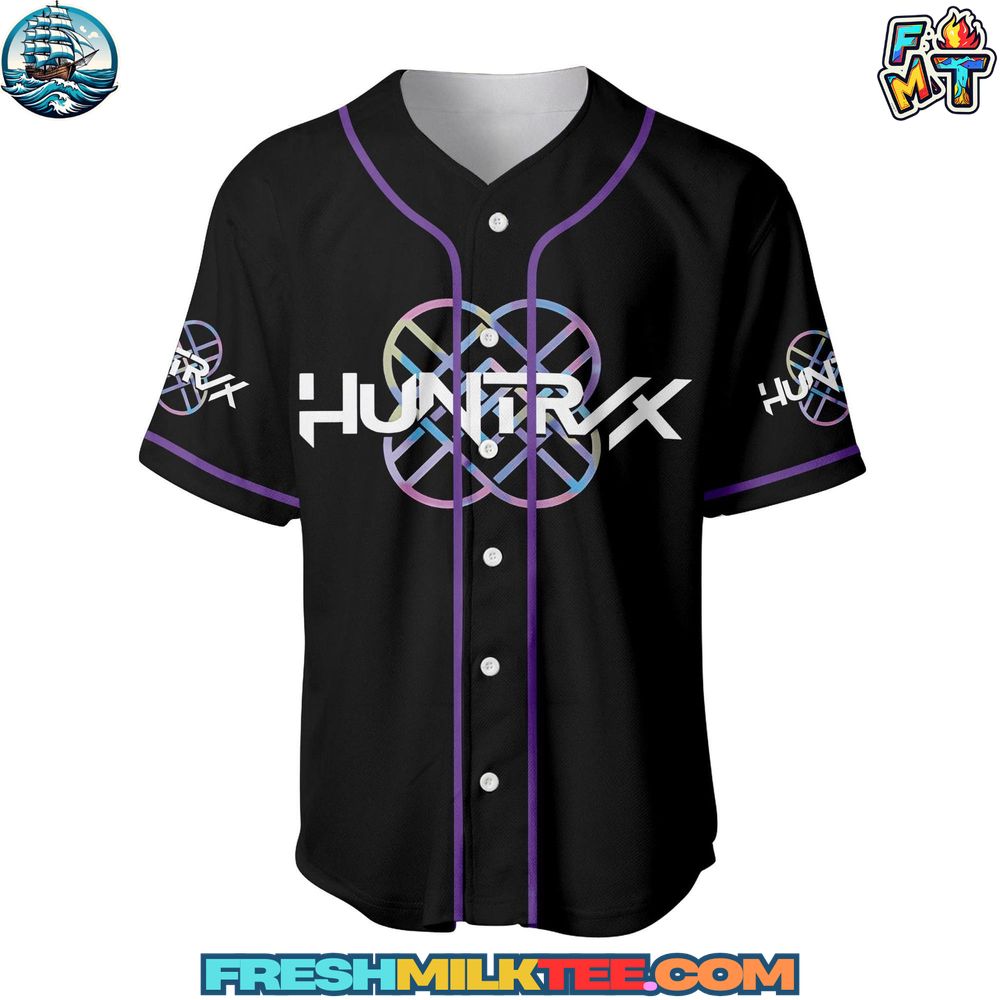 K-Pop Demon Hunters Huntrix Baseball Jersey K-Pop Demon Hunters Huntrix Baseball Jersey