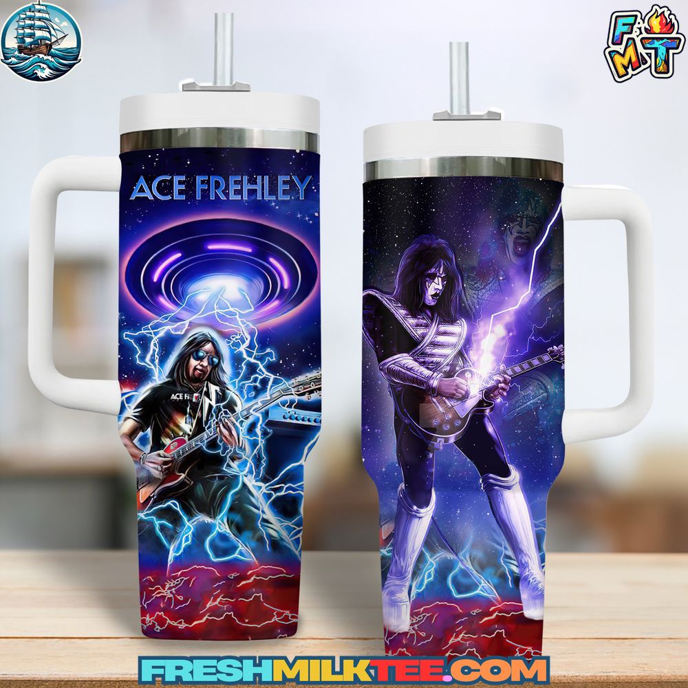 Kiss Band Ace Frehley Stanley Tumbler Cup Kiss Band Ace Frehley Stanley Tumbler Cup