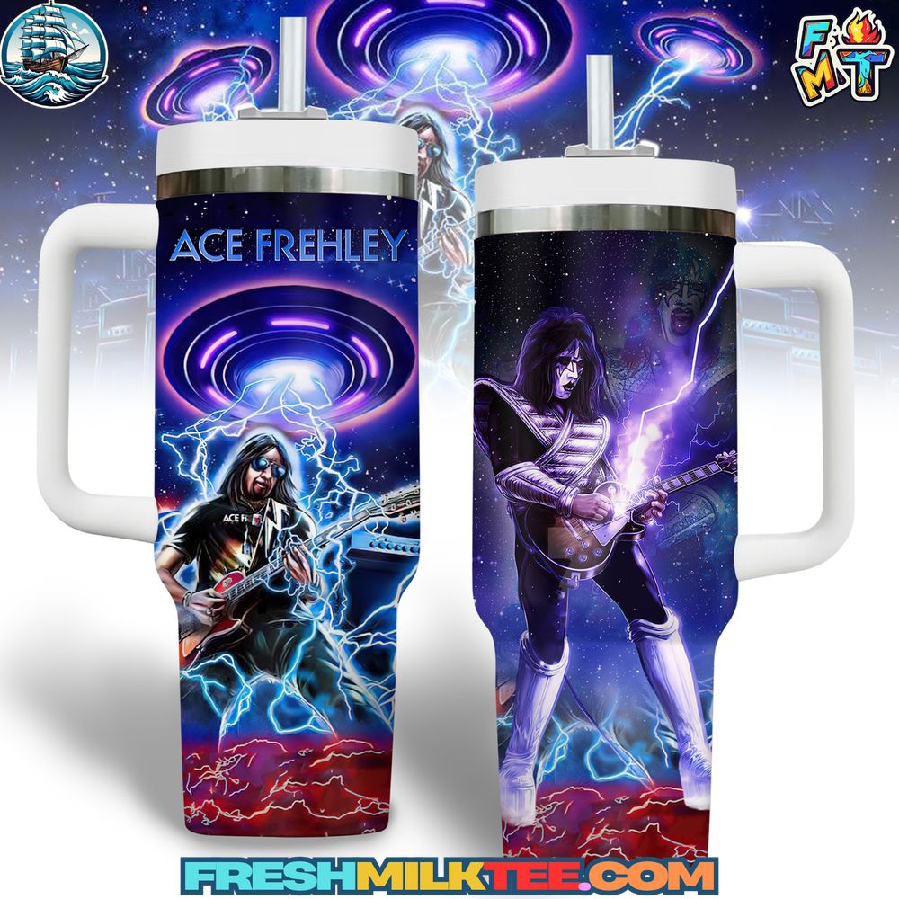 Kiss Band Ace Frehley Stanley Tumbler Cup Kiss Band Ace Frehley Stanley Tumbler Cup