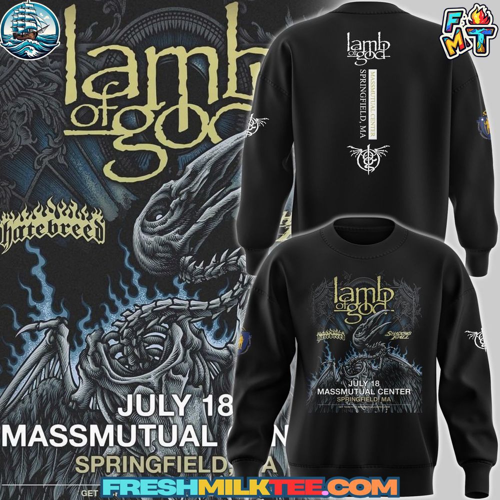 Lamb of God tour 2025 Sweatshirt