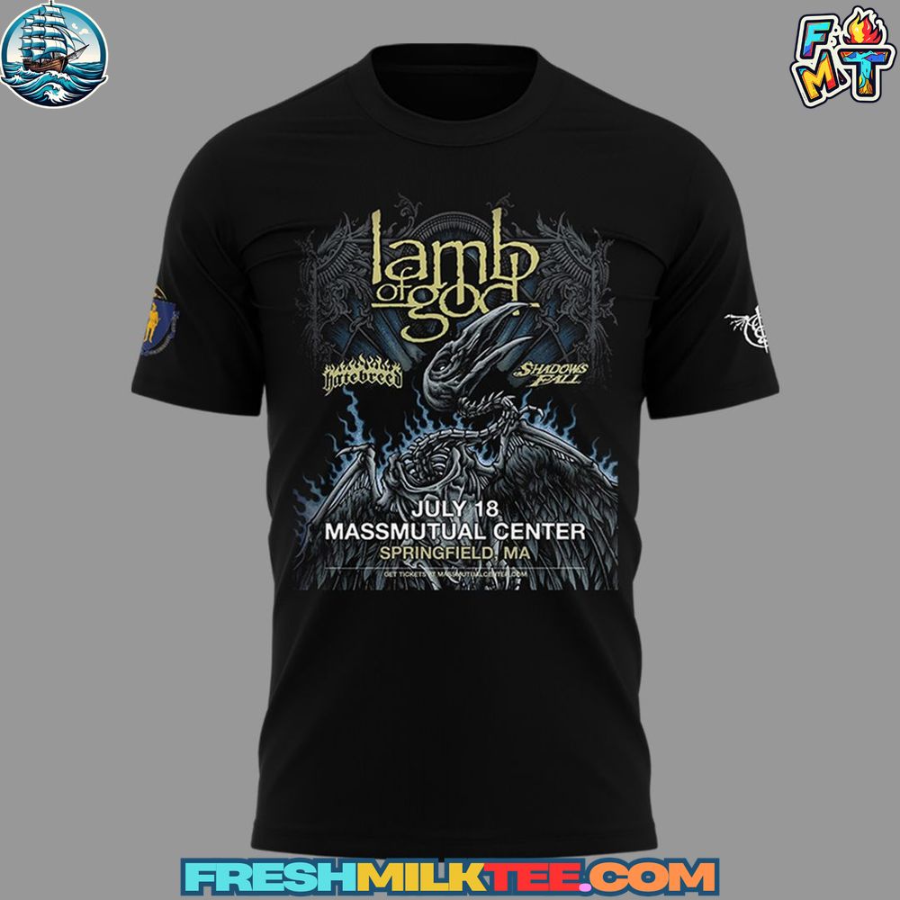 Lamb of God tour 2025 T-shirt Lamb of God tour 2025 T-shirt