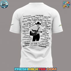 Los Angeles Chargers NFL x George Strait White Tshirt